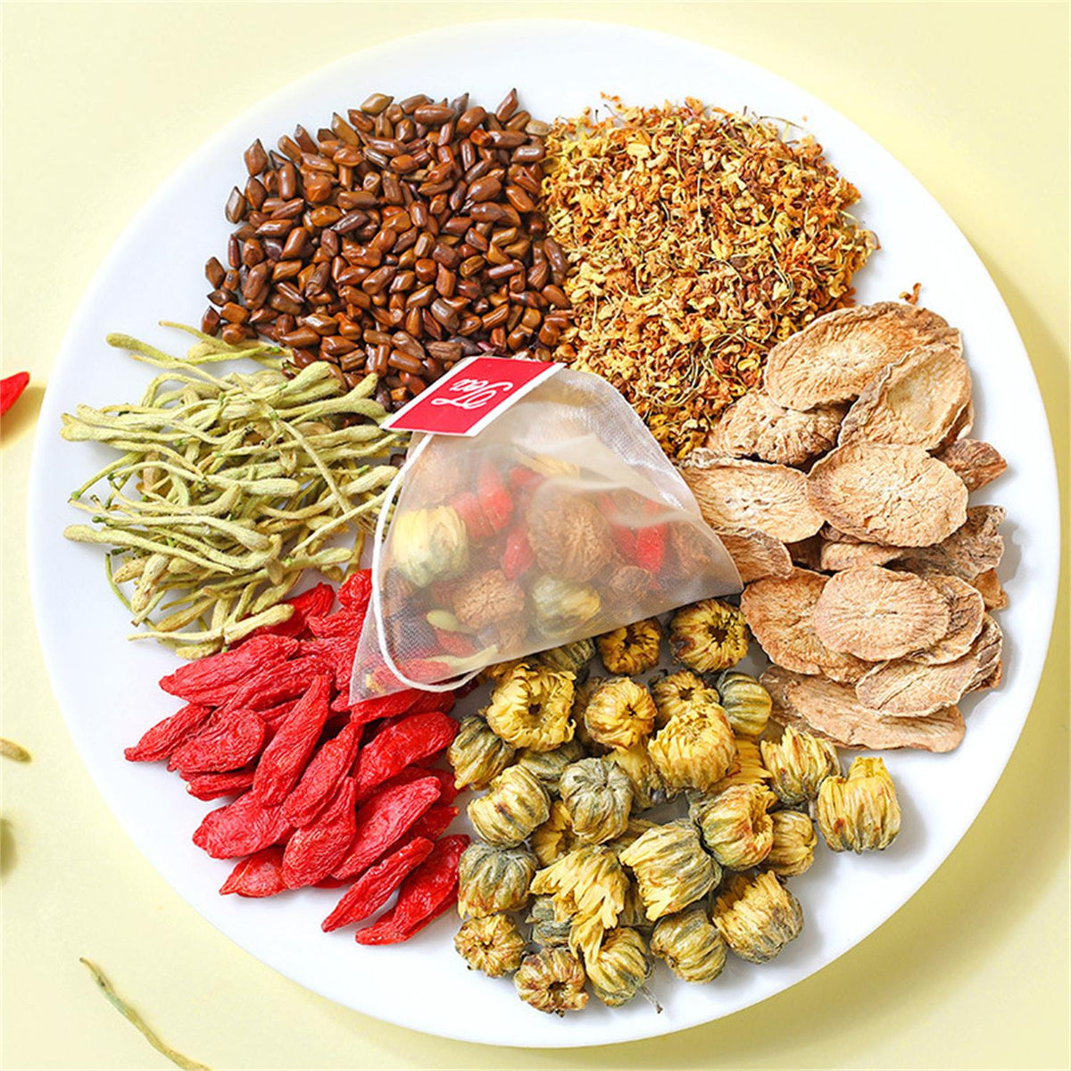 CIFbuy 120g Organic Chrysanthemum Wolfberry Cassia Flower Tea Honeysuckle Burdock Root