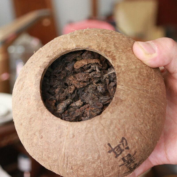 CIFbuy High Quality Yunnan Menghai Pu'er Ripe Tea Pu'er 200g Healthy Drink