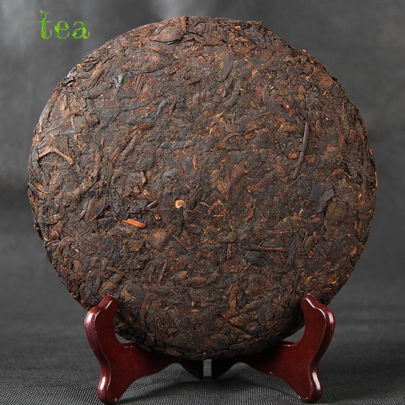 CIFbuy Pu'er Tea, Old Pu'er Cake, Five-Year Dry Cake Cang Menghai Gancang Qizi 357g Ripe Tea