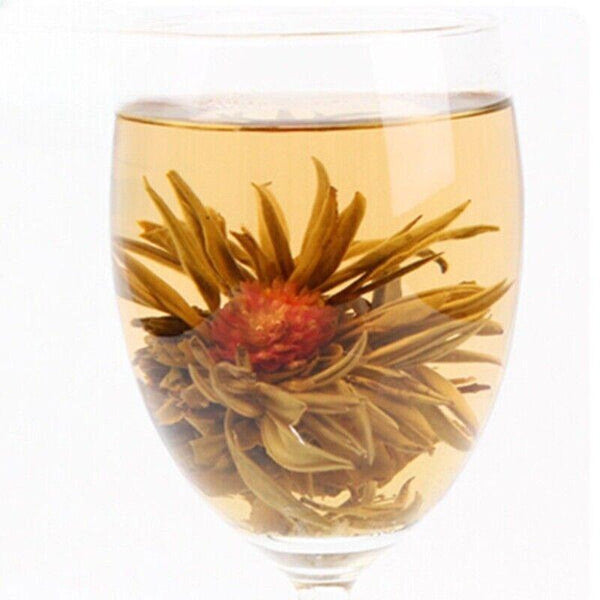 CIFbuy 100% Handmade Globe Amaranth Flower Blooming Tea 20pcs