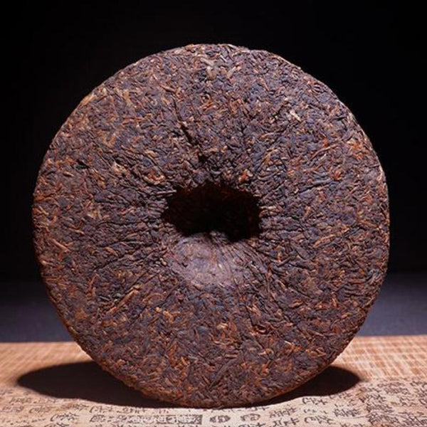 CIFbuy 357g Yunnan Pu-erh Ripe Tea Banzhang Old Tree Pu-erh Tea Cake Cooked Pu'er Tea