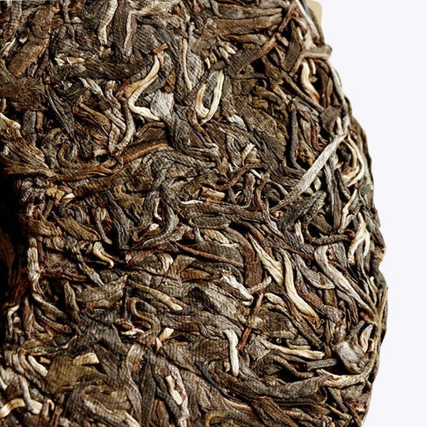 CIFbuy Ancient Tree Raw Tea Cake Yunnan Seven Seed Cake Bamboo Shell Whole Till Packing