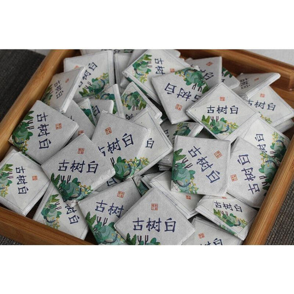 CIFbuy 500g Yunnan tea old tree white tea 8g small square brick (Chong) white tea