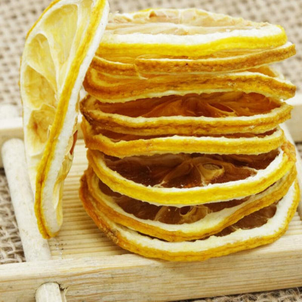 CIFbuy Natural Dried Lemon Slices Yellow Fragrance Fall Hem Fat Herbal Tea
