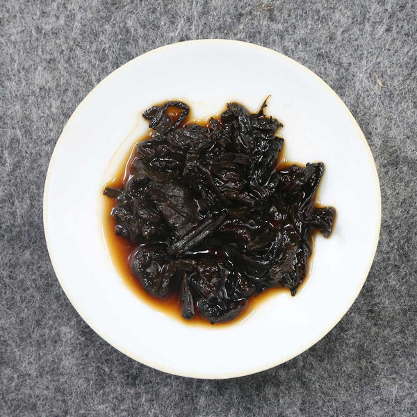 CIFbuy Yunnan Shu Pu-erh Old Tea Cake 2013 Peahen Town Shu Pu-erh Yunnan Cizi Cake Tea Collection Ripe Pu-erh 357g