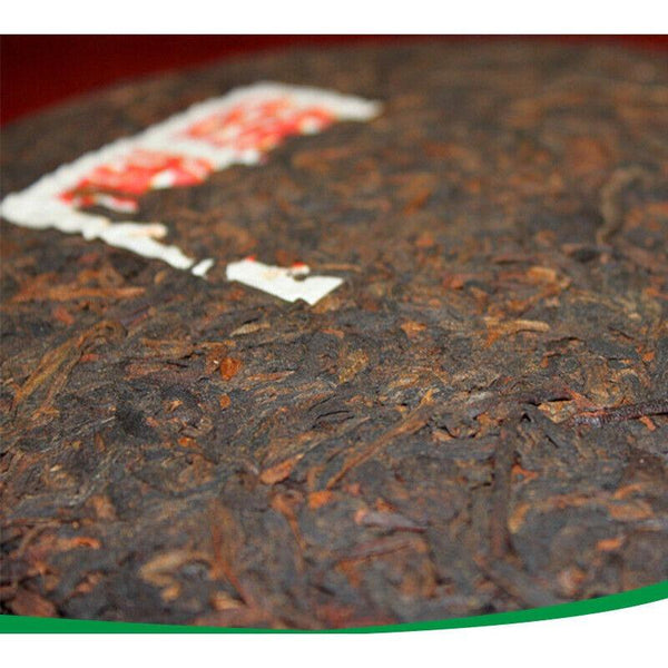 CIFbuy 357g Yunnan Pu'er Tea Ancient Tree Tea Leaves Ripe Tea Cake