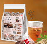 30 Triangle Bags Ginseng Five Treasures Tea Men's Tea with Red Dates & Wolfberry