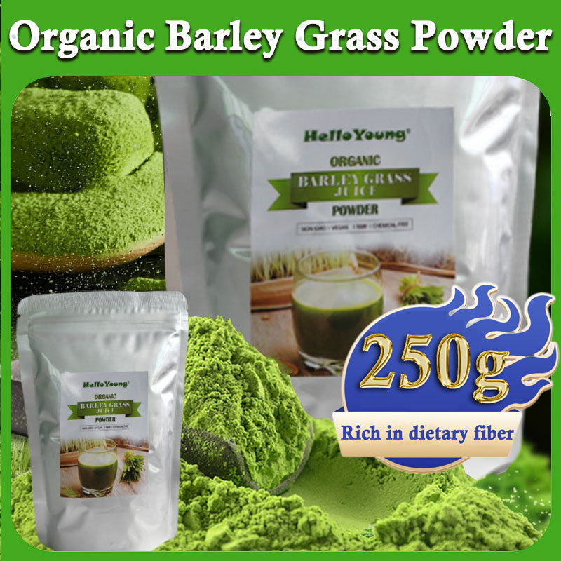 Barley Grass Powder original Easy to drink Pure Organic Barley Juice Non-GMO Gluten-Free Soy-Free Vegan & Paleo – Daily Greens Booster