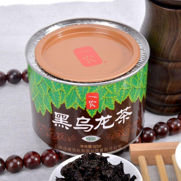 CIFbuy Premium Black Oolong Tea 85g Can Strong Aroma Charcoal Technique