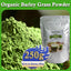 Unsweetened Premium Organic Barley Grass Powder 250g for Immunity Support and Whole Food Supplement, Rich in Fibers, Vitamins