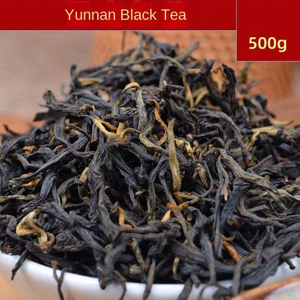CIFbuy Yunnan Fengqing Black Tea 500g Loose Leaf Chinese Red Tea Mao Feng