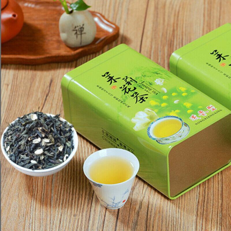 CIFbuy Certified Bulk Jasmine Tea Canned Jasmine Gift Flower Tea Healthy Drink250g-500g