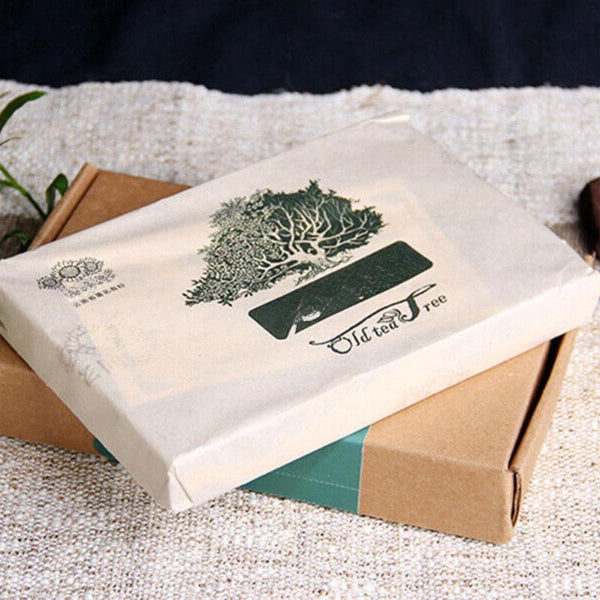 CIFbuy Haiwan Old Comrade Organic Old Tea Tree Pu-erh Brick 2012 500g Raw Pu'er Puer