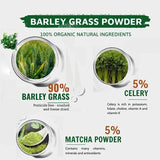 Barley Grass Juice 250g Powder Organic Non-GMO Vegan Cold-Juiced and Low-Temperature Dried
