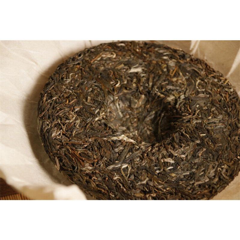 CIFbuy 357g Yiwu Ancient Tree Tea Mint Hetang Pu'er Tea Raw Tea Cake Fresh and Elegant