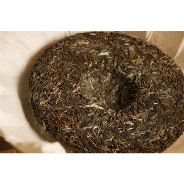 CIFbuy 357g Yiwu Ancient Tree Tea Mint Hetang Pu'er Tea Raw Tea Cake Fresh and Elegant