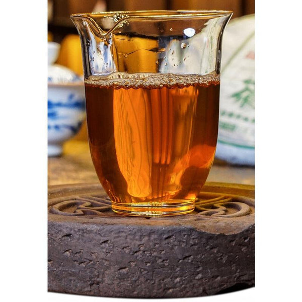 CIFbuy 357g Puerh Raw Tea Cake Menghai Raw Tea Cake Yunnan Pu'er Tea