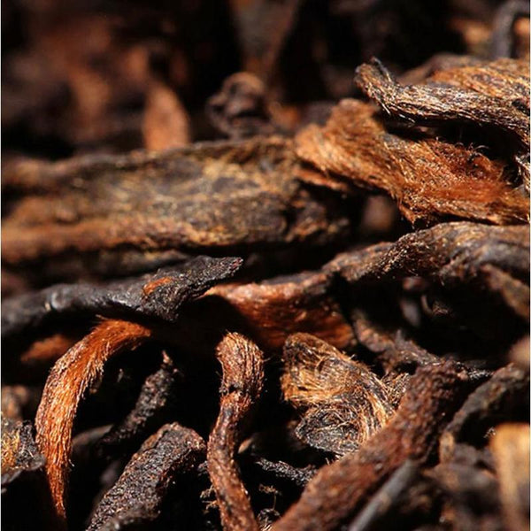 CIFbuy 357g Yunnan Cooked Pu-erh Tea Aged Puerh Ripe Tea Cake Organic Pu'er Black Tea
