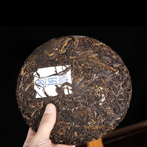 CIFbuy Yunnan Puerh Tea Raw Tea Old Banzhang Ancient Tree Puerh Raw Tea 357g