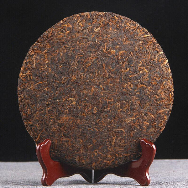 CIFbuy 357g Palace Pu-erh Golden Bud Tea Cake Ancient Tree Pu-erh Tea Black Tea