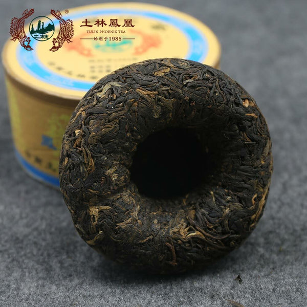 2010 TuLin Phoenix Health Tuo Tea 125g Shen Puer Boxed Premium