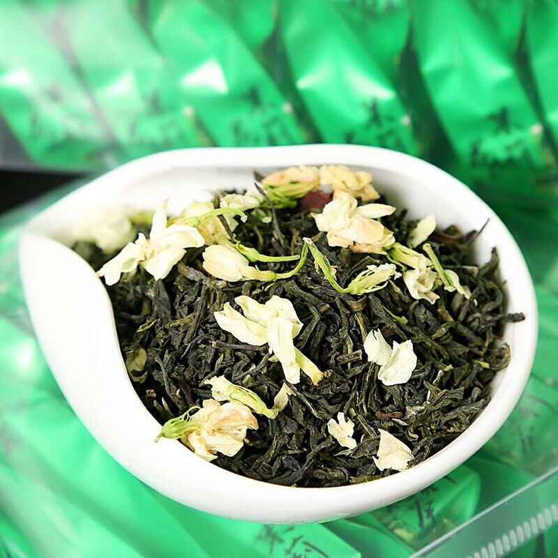 Jasmine Green Tea Loose Leaf Natural Mo Li Yin Hao Jasmine Silver Bud Tea 150g Main image