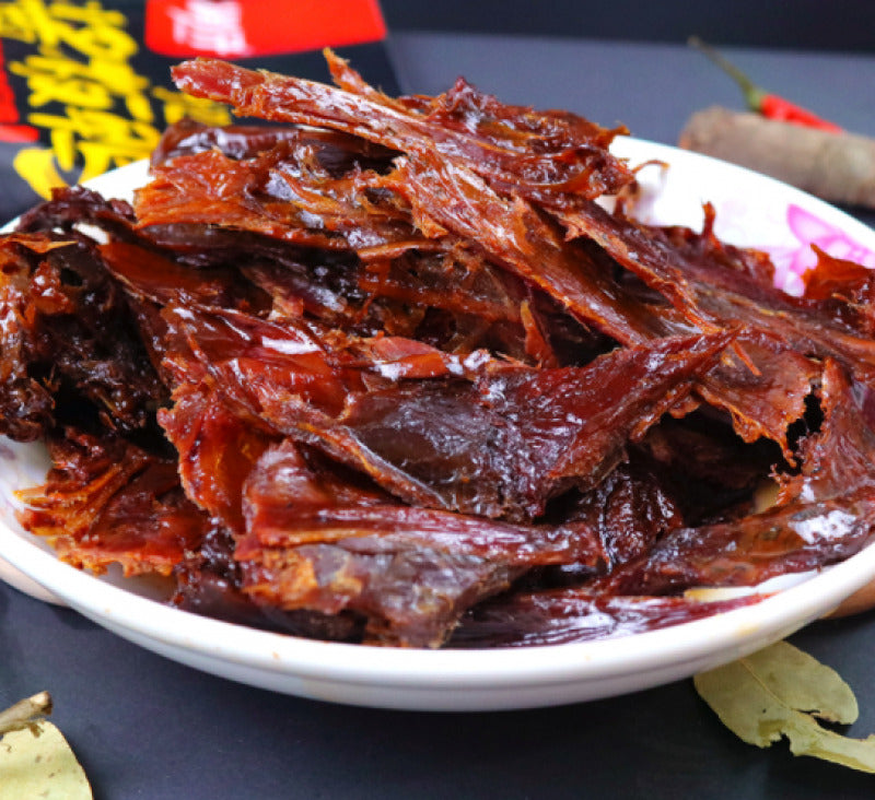 108g*3 Hunan style spicy roasted duck savory Chinese snacks 湖南常德特产香辣俏仔酱板鸭 Secondary image