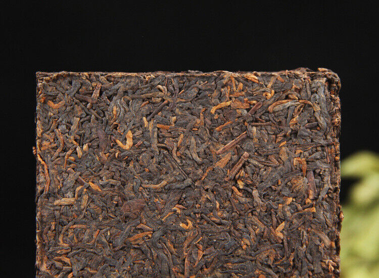 Golden Sail Old Ripe Pu Er Tea Jinfan Brick Tea 2852 Shu Puer Brick 250g