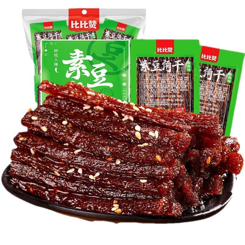 17g*20 Bags of Beans Dry Spicy Strip Casual Food Chinese Specialty Spicy Snacks Secondary image