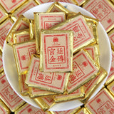 Gold Brick Ripe Pu er Tea Yunnan Date Fragrant Small Square Shu Puerh 100g