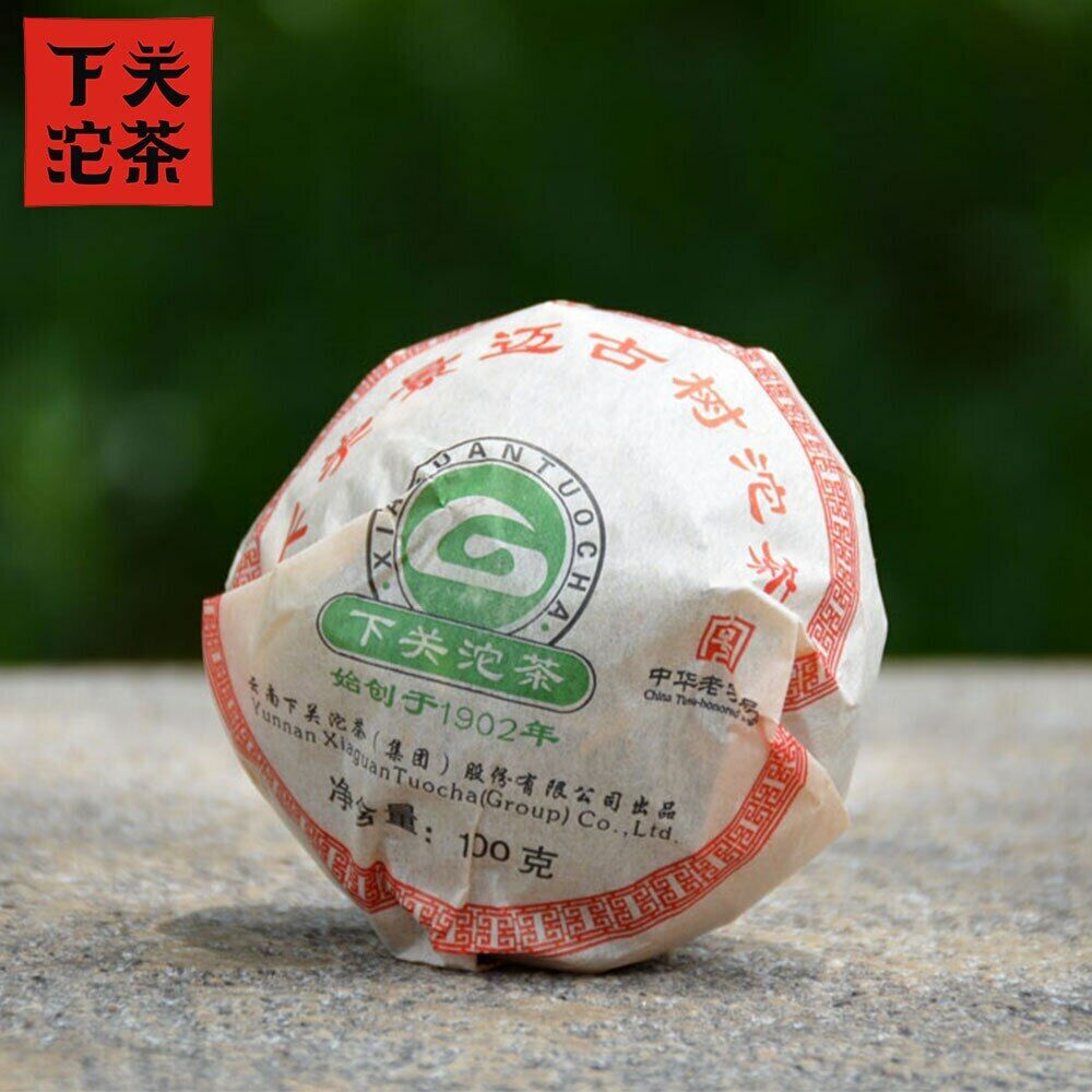 Xia Guan Raw Puer Jing Mai Ancient Tree Tuocha Shen Puerh Tea 100g Main image