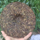 357g Yunnan Raw Pu'er Tea Cake Golden Leaf Sheng Pu-erh Tea Puerh Cake Tea