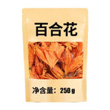 250g Chinese Flower Tea Lily Dried Herbal Flower Tea Help Sleep Herbs Floral Tea