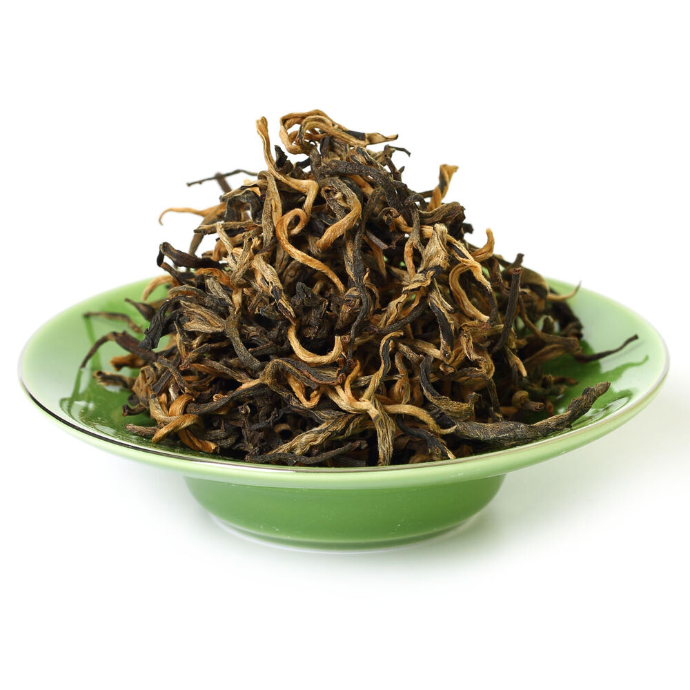 TeaHELLOYOUNG Premium Yunnan Black Tea Fengqing Dian Hong Dianhong Golden Buds