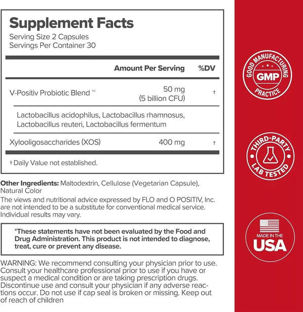 Vaginal Probiotics for Women pH Balance Prebiotics & Lactobacillus