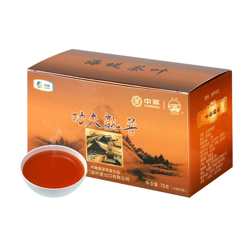 GONG FU SHU PU TEA XPT412 Sea Dyke XPT412 Kung Fu Pu-erh Tea Loose 70g Ripe Main image