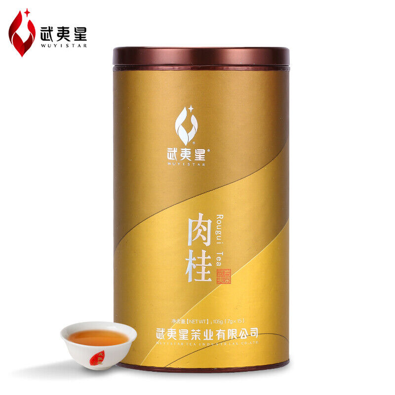 Wuyi Star New Rou Gui Rougui China Cinnamon Wu Yi Oolong Rock Tea Yan Cha 105g Main image