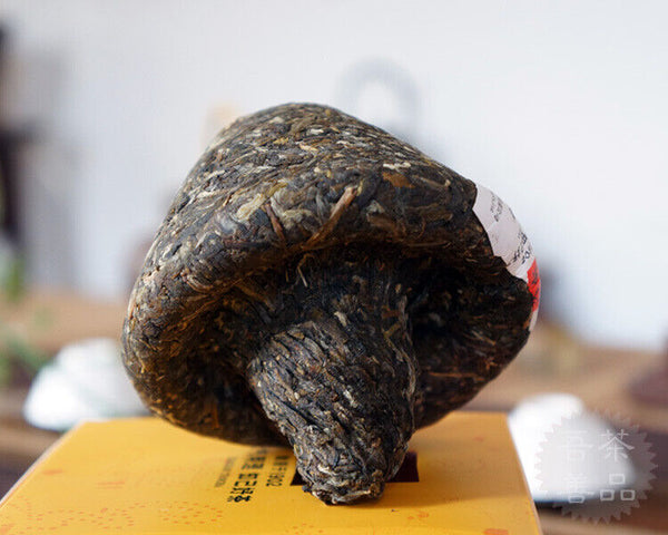 Bao Yan Jin Cha * Xiaguan Mushroom Tuo Cha Raw Tuocha Pu Erh Pu Er Tea 250g