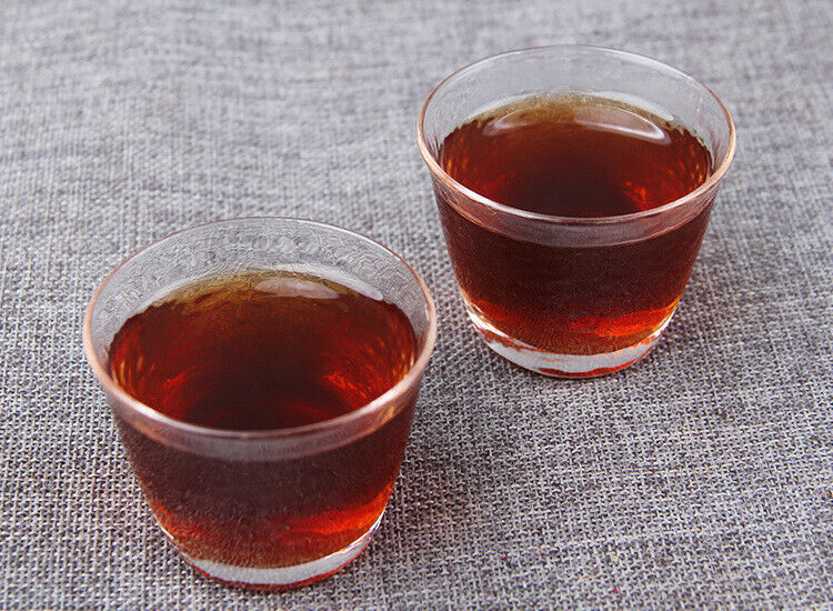 Yunnan Puer Tuo Red Rose Flower Flavor Mini Ripe Tuocha Pu'er Pu Erh Tea 500g