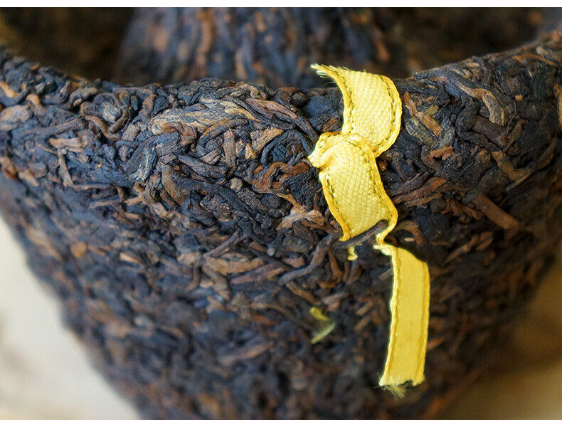 Big Snowy Mountain Xiaguan Mushroom Shape Pu-erh Tea Cooked Ripe Puer 250g