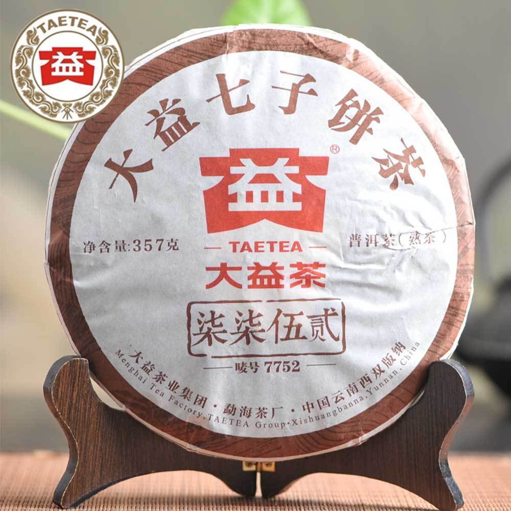 yr TAETEA 7752 Ripe Puer Tea Cake Batch 1601 Shu Pu-erh Tea 357g/12.59oz