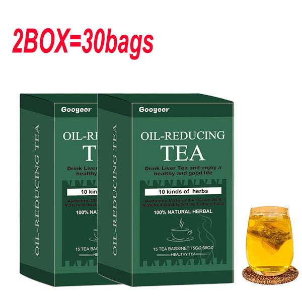 Oil Cleansing Tea for Liver Oil-Reducing Tea-10 Herbal with Excellent Formula