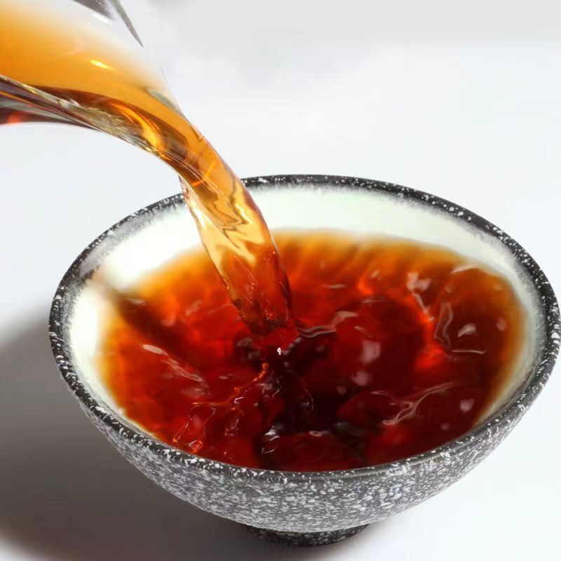 250g Mini Yunnan Menghai Puerh Ripe Tea Chinese Pu-erh Tea Brick Pu'er Black Tea Secondary image