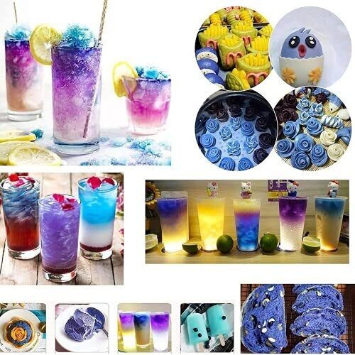 500g Premium Dried Natural Flowers Blue Butterfly Pea Flowers Tea