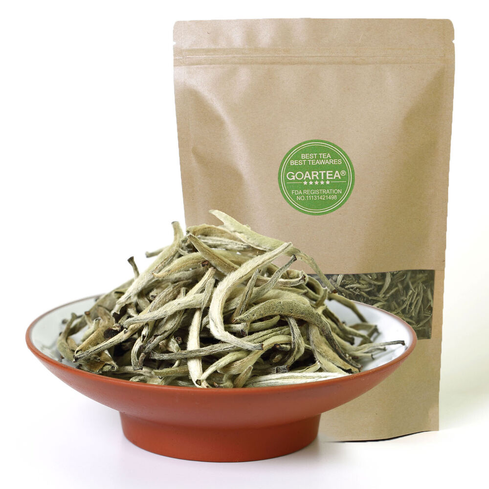 100g Premium Silver Needle White Tea Bai hao Yin zhen Chinese Tips Loose Main image