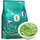 250g LongJing Green Tea Dragon Well Spring Tea Organic Bagged Green Tea Benefits