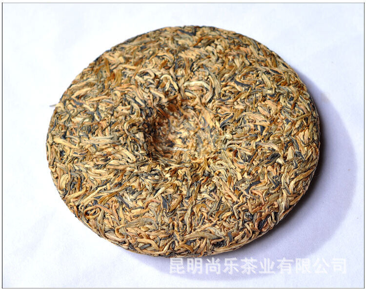 TeaGolden Bud Dian Hong Tea Yunnan Dianhong Black Tea Honey Fragrant 357g/12.59oz