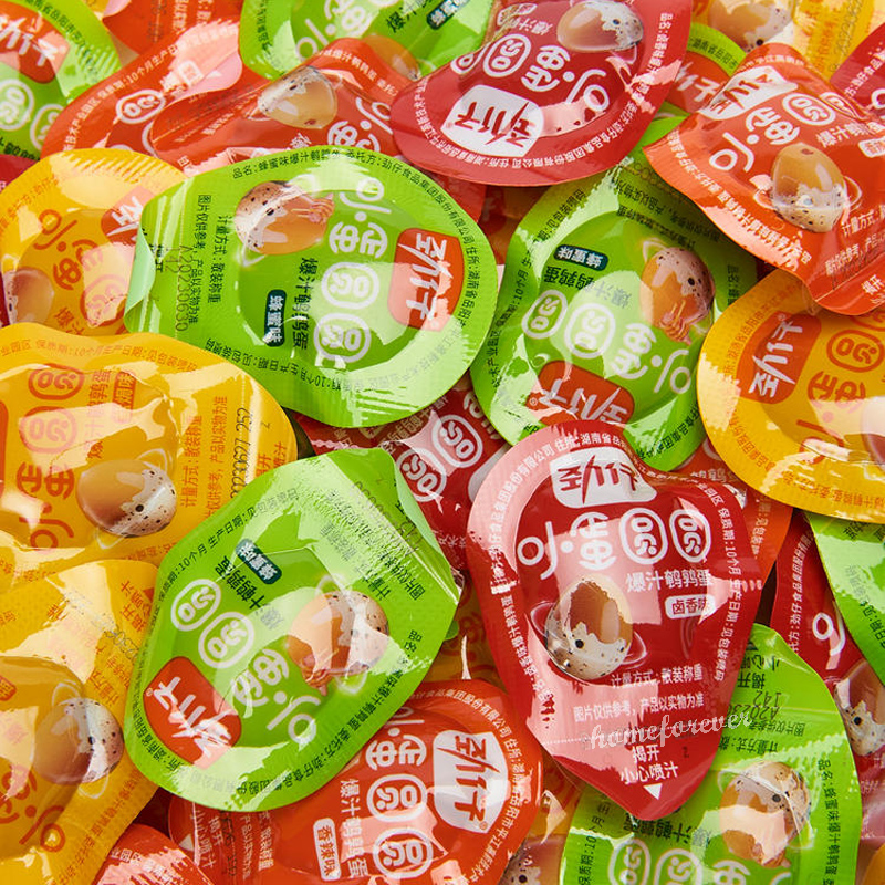 Egg Snacks 500g Jinzai Quail 4 Flavors Chinese Snack Secondary image