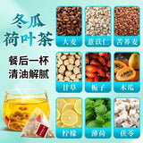 Winter Melon,Lotus Leaf,Lemon and Mangosteen Tea 同仁堂冬瓜荷叶柠檬淡竹叶茶160g/盒 清爽解腻 代用茶