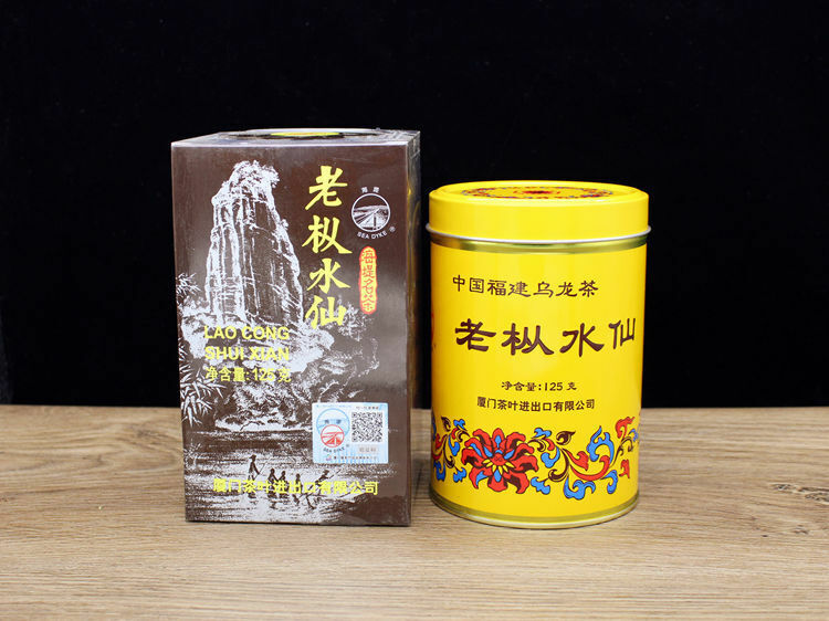 Sea Dyke Lao Cong Shui Xian Oolong Tea Fujian Wuyi Old Bush Rock Tea 125g